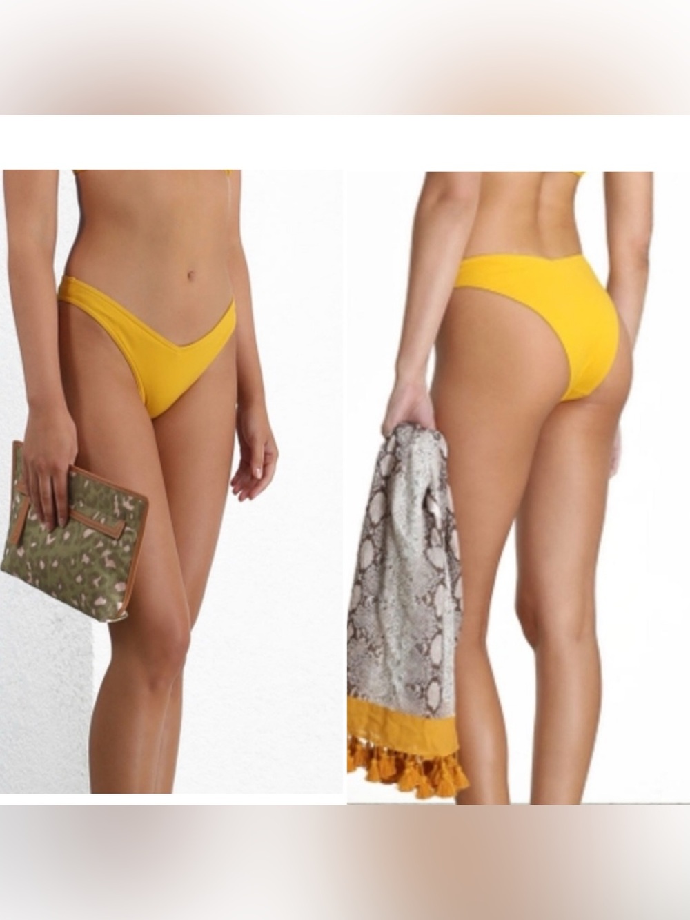 Zimmermann Sculpt V Pant Swim Bottoms Mango Size US 8 New